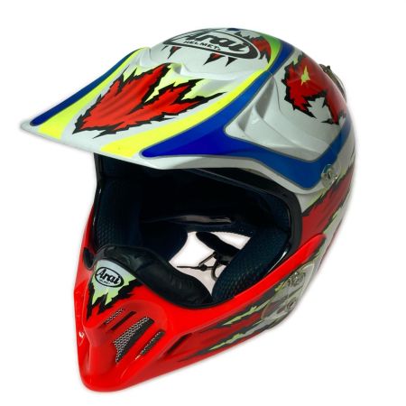  Arai アライ MX-III オフロードヘルメット 57.58cm ソフトケース付 使用感有 現状渡し mx-Ⅲ Bark