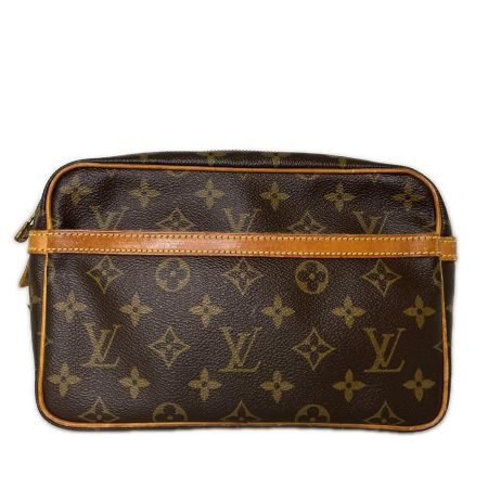  LOUIS VUITTON ルイヴィトン モノグラム コンピエーニュ23 セカンドバッグ M51847 ブラウン