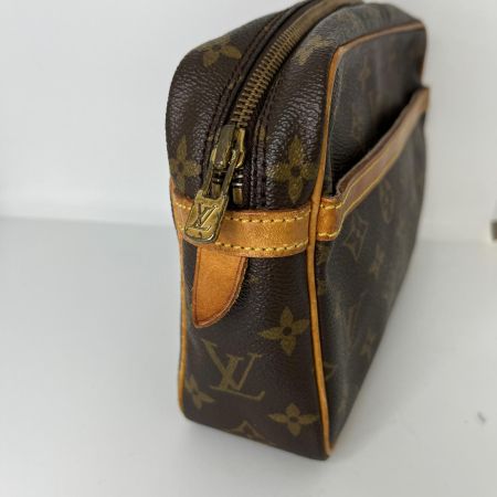  LOUIS VUITTON ルイヴィトン モノグラム コンピエーニュ23 セカンドバッグ M51847 ブラウン