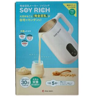 完全豆乳メーカー SOY RICH（ソイリッチ） 型番：DJ10B-P27E Shop Japan ショップジャパン SOY RICH ソイリッチ 完全豆乳メーカー