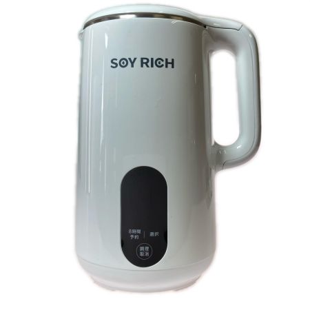  Shop Japan ショップジャパン SOY RICH ソイリッチ 完全豆乳メーカー スープメーカー SOY-WS01