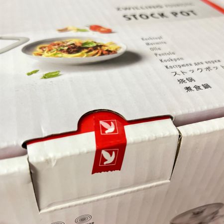   ZWILLING ツヴィリング ポウリスティック ストックポット 16cm 両手 深型 寸胴