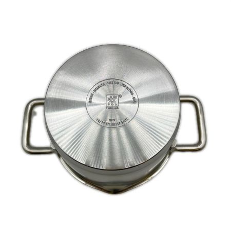   ZWILLING ツヴィリング ポウリスティック ストックポット 16cm 両手 深型 寸胴