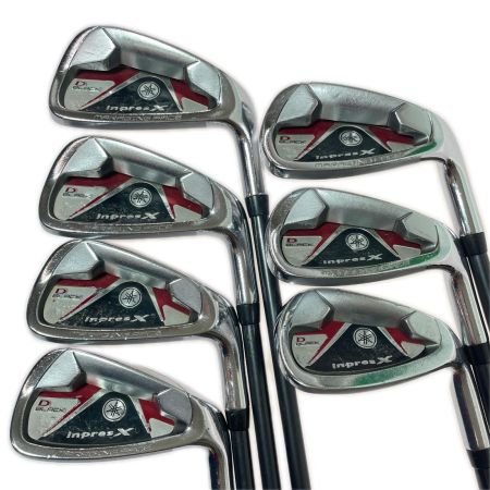  YAMAHA ヤマハ inpresX D インプレスX D BLACK 5-9.P.A 7本 アイアンセット inpresX TBX-510i R
