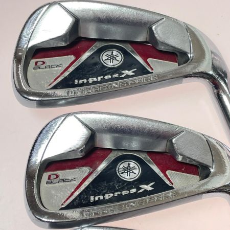  YAMAHA ヤマハ inpresX D インプレスX D BLACK 5-9.P.A 7本 アイアンセット inpresX TBX-510i R