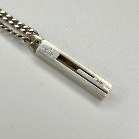 GUCCI グッチ Gロゴ ネックレス SILVER925 225055 J8400 8106 シルバー 本体のみ