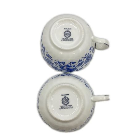  ROYAL DOULTON ロイヤルドルトン  MINTON カップ&ソーサー シャリマー ２客セット
