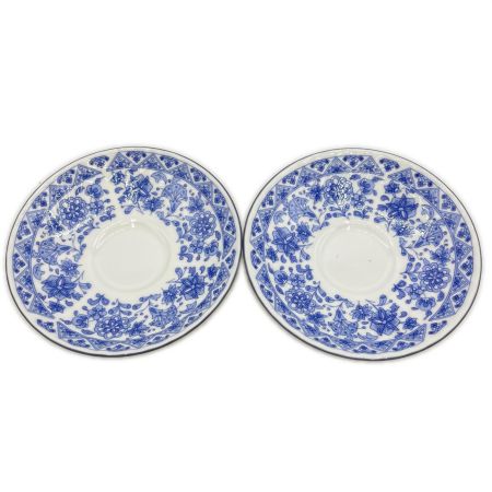 ROYAL DOULTON ロイヤルドルトン  MINTON カップ&ソーサー シャリマー ２客セット