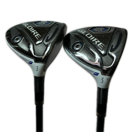  TaylorMade テーラーメイド GLOIRE F グローレF 3FW 5FW フェアウェイウッド 2本セット GL-3300 R