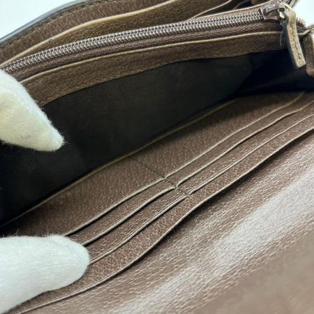  GUCCI グッチ オフィディア GG コンチネンタルウォレット シェリーライン GGスプリーム 長財布  523153-2149
