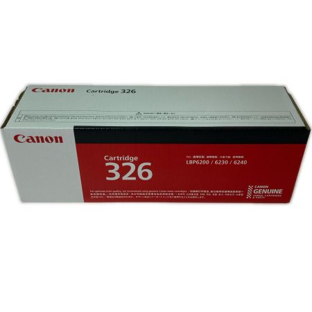  CANON キャノン トナーカートリッジ326 未開封品 CRG-326 2025年製