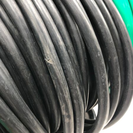  NICHIDO 電材 コードリール  使用感有 屋外型 防雨・防塵タイプ FW-E53 グリーン