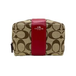 ◎◎ COACH コーチ マルチケース 小物入れ シグネチャー ポーチ  F21497 Bランク