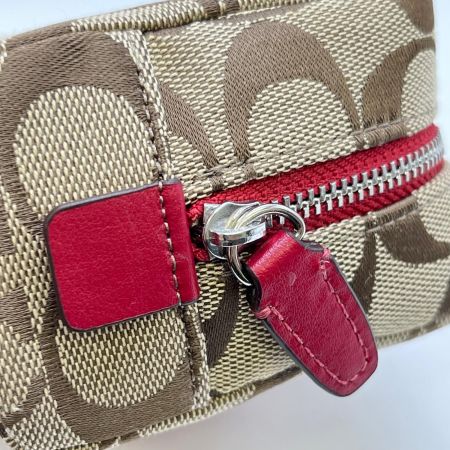  COACH コーチ マルチケース 小物入れ シグネチャー ポーチ  F21497