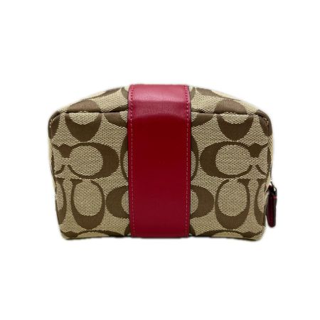  COACH コーチ マルチケース 小物入れ シグネチャー ポーチ  F21497