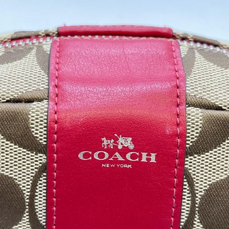  COACH コーチ マルチケース 小物入れ シグネチャー ポーチ  F21497