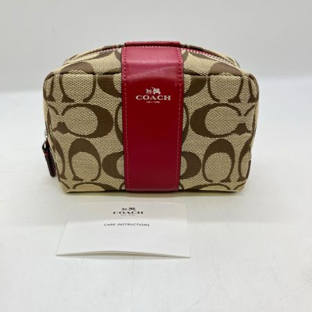  COACH コーチ マルチケース 小物入れ シグネチャー ポーチ  F21497