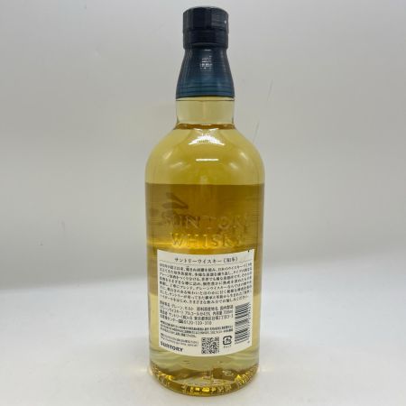 【北海道内限定発送】 SUNTORY サントリー ウィスキー　知多　 43％　700ml 　箱無 未開栓