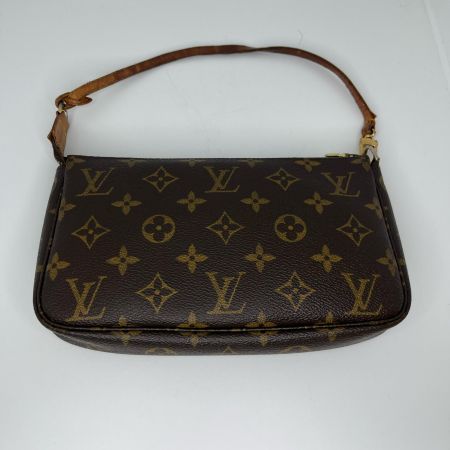  LOUIS VUITTON ルイヴィトン モノグラム ポシェットアクセソワール アクセサリーポーチ M51980 ブラウン