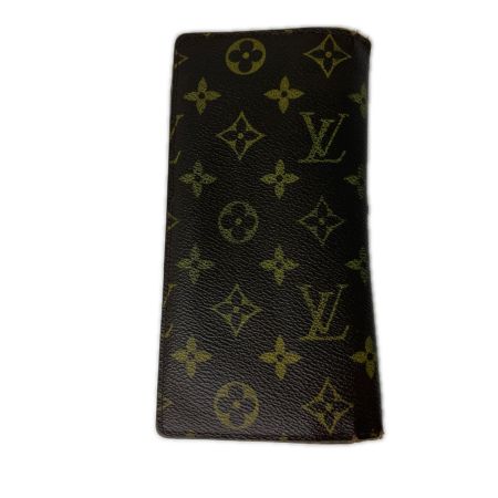  LOUIS VUITTON ルイヴィトン モノグラム ポルトフォイユ・ブラザ 長財布 M66540 ブラウン