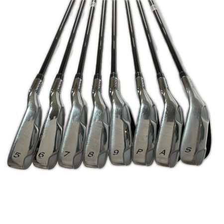  TaylorMade テーラーメイド BURNER PLUS 5-9.P.A.S 8本 アイアンセット RE-AX S