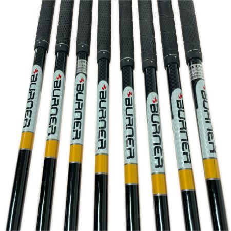  TaylorMade テーラーメイド BURNER PLUS 5-9.P.A.S 8本 アイアンセット RE-AX S