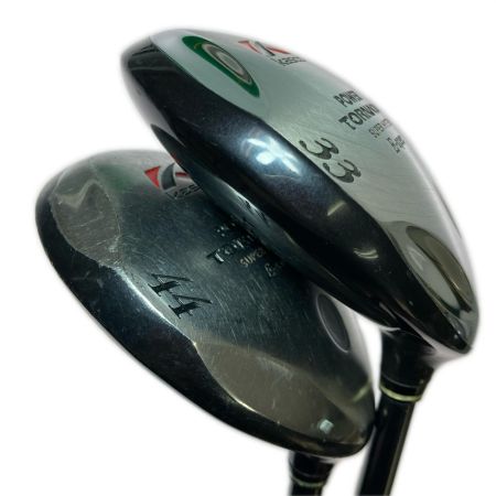  kasco キャスコ POWER TORNADO E-SPEC 33 44 UT ユーティリティ 2本セット フレックスS
