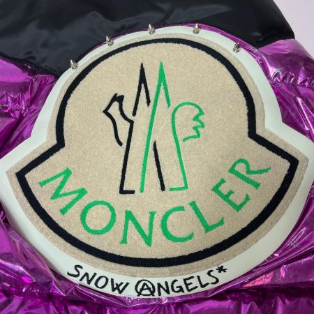  MONCLER モンクレール Palm Angels コラボ TIM バックロゴワッペン・スタッズ付きダウンジャケット  E209L4130680 ピンク