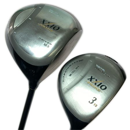  DUNLOP ダンロップ XXIO PRIME ゼクシオプライム 3代目 1W 3FW SP300 SR 2本セット 