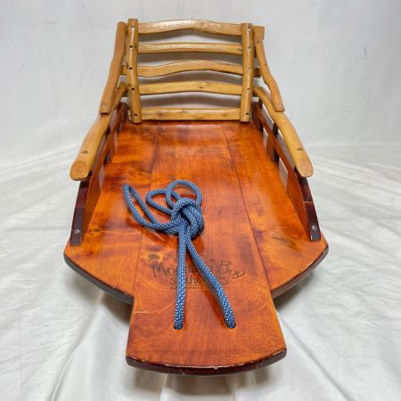 MOUNTAIN BOY sledworks ハンドメイド 木製プルソリ