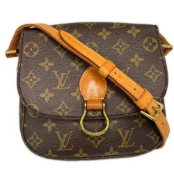 ◎◎ LOUIS VUITTON ルイヴィトン モノグラム サン・クルー　ショルダーバッグ M51243 ダメージあり Cランク