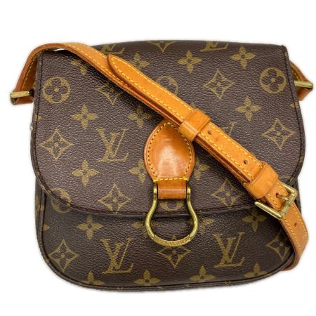  LOUIS VUITTON ルイヴィトン モノグラム サン・クルー　ショルダーバッグ M51243 ダメージあり