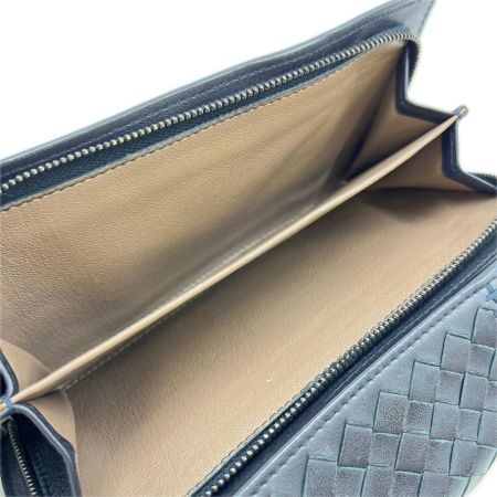  BOTTEGA VENETA ボッテガヴェネタ イントレチャート　パイソン レザー 長財布 B04068182T  箱付 使用感有 
