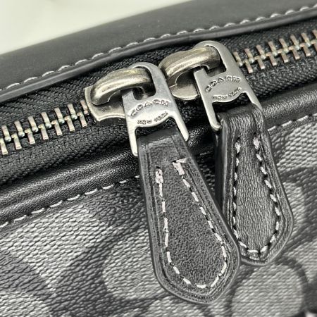  COACH コーチ シグネチャー ワイアット ベルトバッグ ボディバッグ CM106 ブラック
