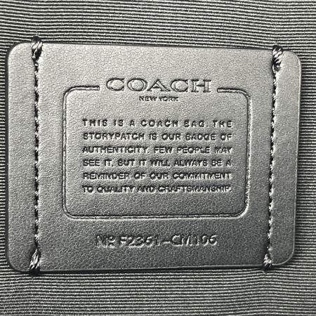  COACH コーチ シグネチャー ワイアット ベルトバッグ ボディバッグ CM106 ブラック