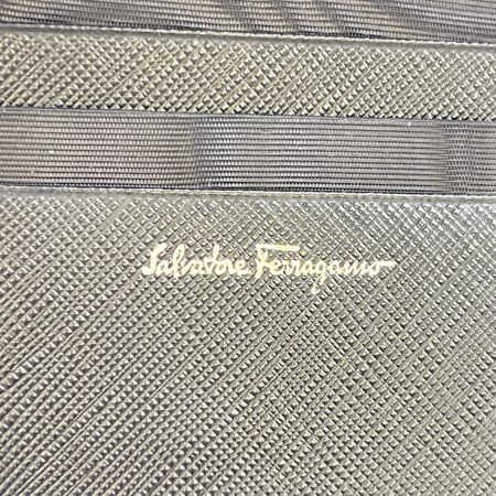 Salvatore Ferragamo サルヴァトーレフェラガモ 3つ折り財布 ガンチーニ JL-22 4639 ブラック