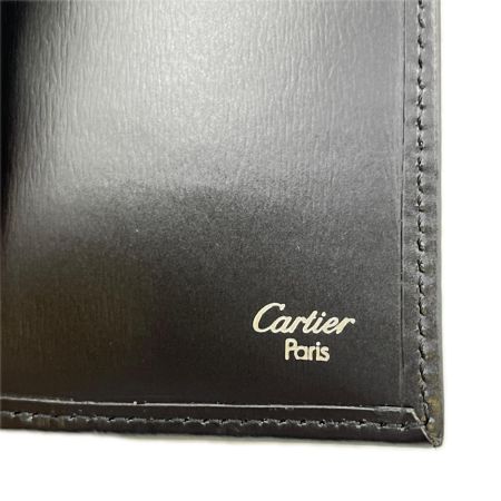 Cartier カルティエ 3つ折り財布　パンテール L3000210　 箱付 L3000210 ブラック