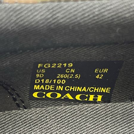 COACH コーチ C117 CAMO SLIP-ON 迷彩柄 スリッポン　 FG2219