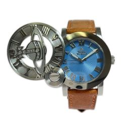 ◎◎ Vivienne Westwood ヴィヴィアン・ウエストウッド 腕時計 メンズ クォーツ 箱・取説付 VW-20F1 Bランク