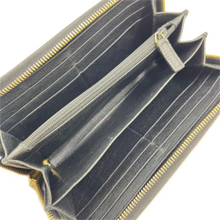 Yves Saint Laurent イブサンローラン ラウンドファスナー長財布 352907 ブラック