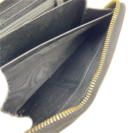  Yves Saint Laurent イブサンローラン ラウンドファスナー長財布 352907 ブラック