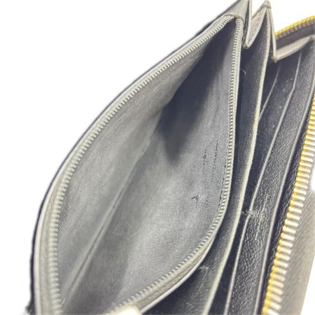  Yves Saint Laurent イブサンローラン ラウンドファスナー長財布 352907 ブラック