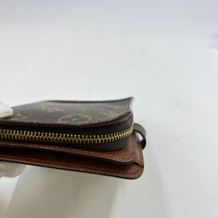  LOUIS VUITTON ルイヴィトン  モノグラム コンパクトジップ M61667 ブラウン