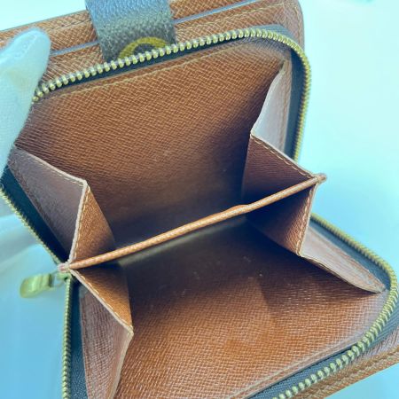 LOUIS VUITTON ルイヴィトン  モノグラム コンパクトジップ M61667 ブラウン