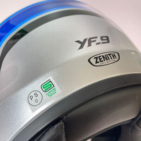  YAMAHA ヤマハ バイクヘルメット YF-9 ZENITH サンバイザーモデル スポーツストライプ ブルー L 59-60cm 90791-1786L