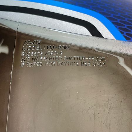  YAMAHA ヤマハ バイクヘルメット YF-9 ZENITH サンバイザーモデル スポーツストライプ ブルー L 59-60cm 90791-1786L