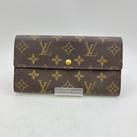  LOUIS VUITTON ルイヴィトン モノグラム ポルトフォイユ サラ 長財布  M61734 ブラウン