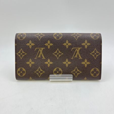  LOUIS VUITTON ルイヴィトン モノグラム ポルトフォイユ サラ 長財布  M61734 ブラウン