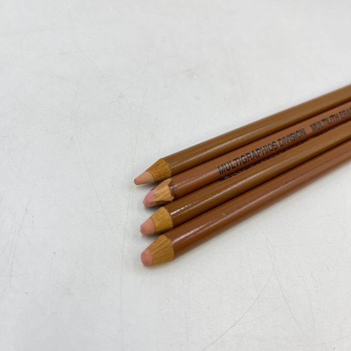 鉛筆型砂消しゴム マルチリスイレーサー MALTILITH ERASER 40-2547 4本