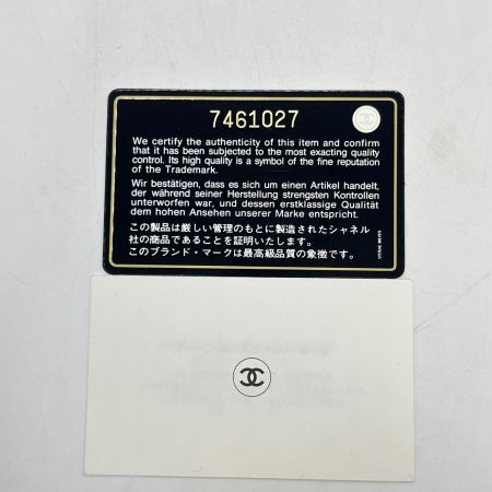  CHANEL シャネル カードケース　レザー 7461027  レッド 箱・ギャランティカード付